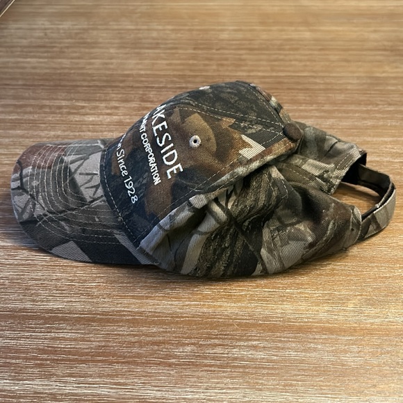 Lakeside Equipment camo baseball cap. Never worn. - Picture 2 of 5